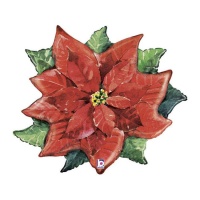 Weihnachtsblumen-Ballon 86 cm - Grabo