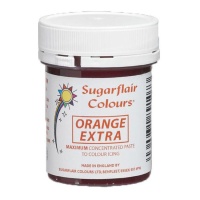 Orangenpaste Farbstoffkonzentrat max Orange Extra 42 gr - Sugarflair