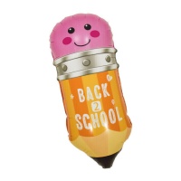 Back 2 School Bleistift Ballon 73 cm