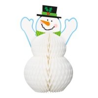 Schneemann Nest Figur 30,4 cm - 1 Stk.