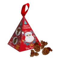 Weihnachtspyramide mit Pralinen 40 gr - Dekora - 1 Stück