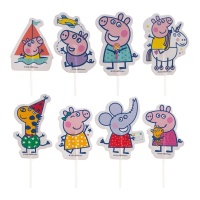 Peppa Pig Picks 4,8 x 3,9 cm - 16 Stück.