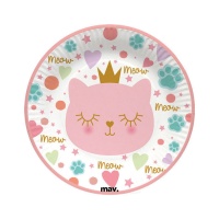 Princess Cat Dishes 18 cm - 8 Stück