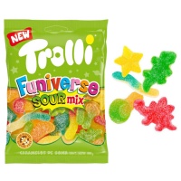 Sortierte Tüte mit Geleebohnen - Trolli Funiverse Sour Mix - 1 kg