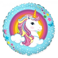 Magischer Einhorn-Ballon 45 cm - Conver Party