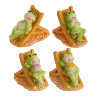 Figuren für Froschkuchen 3 cm - Dekora - 50 Stück