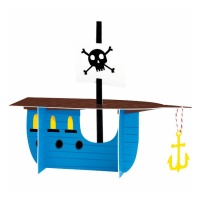 Tafelaufsatz Piratenschiff