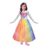 Barbie Regenbogen Kostüm für Mädchen