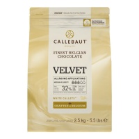 Weiße Samtschokolade schmelzende Chips 2,5 kg - Callebaut