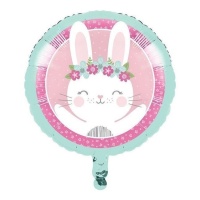 Baby Bunny Rundballon 45,7 cm - Creative Converting