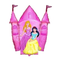 87 x 78 cm Prinzessin Schloss Ballon - Conver Party