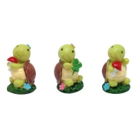 Schildkröten-Kuchenfiguren 3,5 bis 4 cm - Dekora - 50 Stück