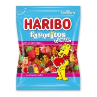 Sortierte Tüte mit Geleebohnen - Haribo Favoritos classic - 90 gr