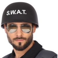 Schwarzer SWAT-Helm