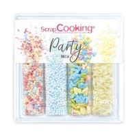 Party-Mix Streusel-Set 65 gr - Scrapcooking