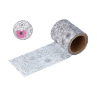 Washi-Band zum Ausmalen Floral de - 5 m