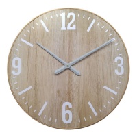 Wanduhr aus Holz neu 60 cm - DCasa