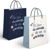 Du bist der Stern meines Universums Geschenktasche 32 x 26 x 10 cm - 1 St.