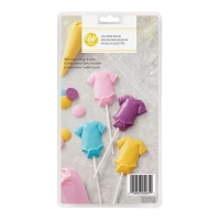 Baby-Bodysuit-Lollipop-Form - Wilton - 4 Kavitäten