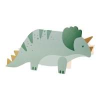 Triceratops Einladungen - 6 Stk.