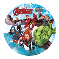 Avengers 15,5 cm essbare Waffel