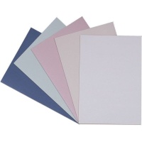 Soft pearlised smooth cardstock kit 25,4 x 18 cm - Artis decor - 15 pcs.