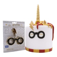 Harry Potter Brille und großer Blitzschneider