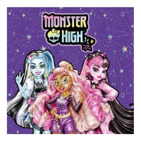 Monster High Servietten 16,5 cm - 20 Stück