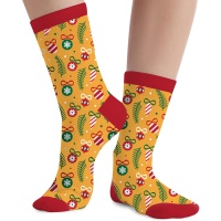 Kinder Weihnachtskugelsocken - 1 Paar