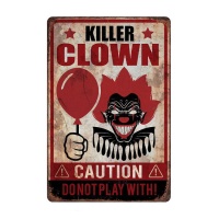 Killer Clown Poster 36 x 24,5 cm