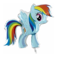 Mein kleines Pony Rainbow Dash Luftballon 70 x 60 cm - Grabo