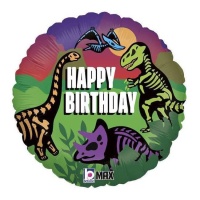 Jurassic Birthday Ballon 46 cm - Grabo