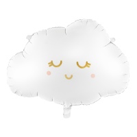 Lächelnde Wolke Luftballon 51 x 35,5 cm - PartyDeco