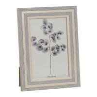 Fotorahmen Mohn Grau 10 x 15 cm