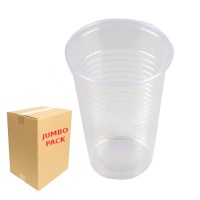 220 ml transparente Plastikbecher - 3000 Stück.