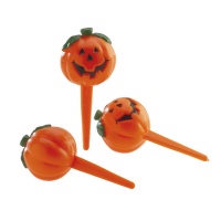 Halloween Kürbis Cupcake Topper 7 cm - Dekora - 72 Stück