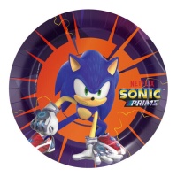 Sonic prime Teller von 18 cm - 8 Einheiten