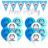 Doraemon Party-Deko-Paket - 18 Stück