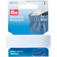 2 cm elastisches Samtband - Prym - 1 m