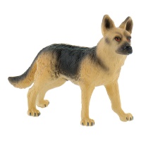 Deutscher Schäferhund Rex 6 cm Tortenaufleger - 1 Stück