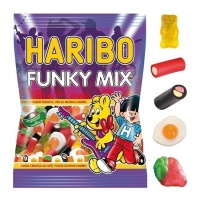 Sortierte Tüte mit Geleebonbons - Haribo Funky mix - 100 g