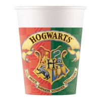 Harry Potter Hogwarts Häuser Gläser 200ml - 8 Stk.