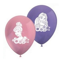 Disney Prinzessin Latex Ballons - Procos - 8 Stück.