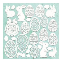 Ostern Chipboard - Mintay Papiere