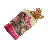 Schokolade schmelzend Deco Melts choco gold 250 gr - FunCakes