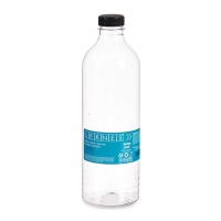 1,5 L transparente Kunststoffflasche