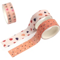 Washi tape nude designs 3 m - 3 Stück