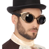 Brille im Steampunk-Stil