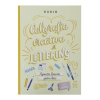 Lettering-Notizbuch mit schönen Notizen für den Unterricht - Rubio