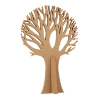 Scherenschnitt MDF Baum 3D 30 cm